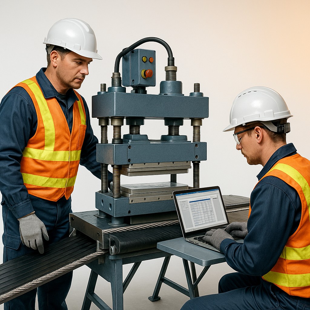 Certificación de empalmes y mantención de equipos vulcanizadores